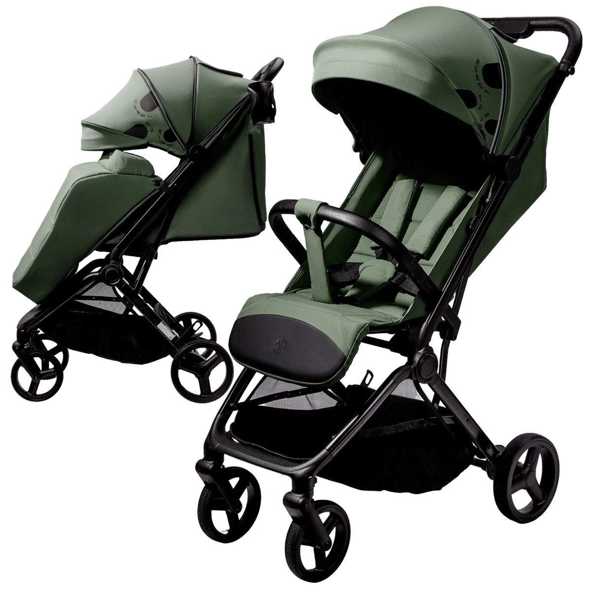 Прогулочная коляска Amarobaby Ride (Зеленый)