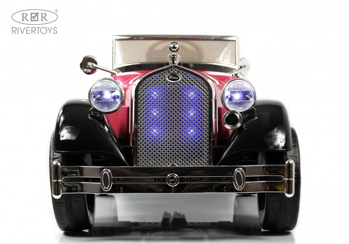 Детский электромобиль RiverToys X005XX черно-розовый bfdtt3b6vm5zhmsb3cdoxkj4om6ik6hx