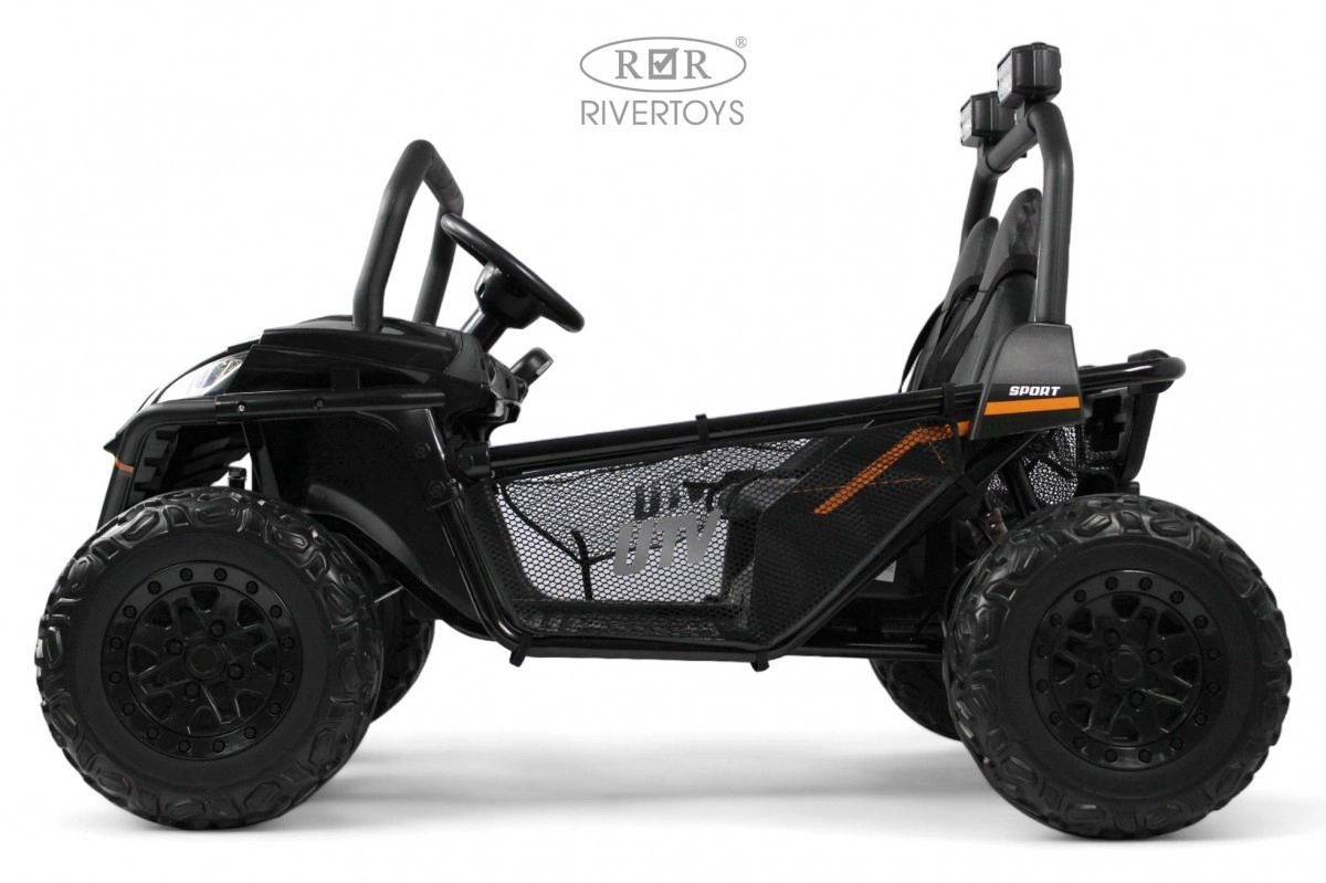 Детский электромобиль RiverToys P555PP черный 11jmlyt3ijpl3nviuo489lsu85a50cuc