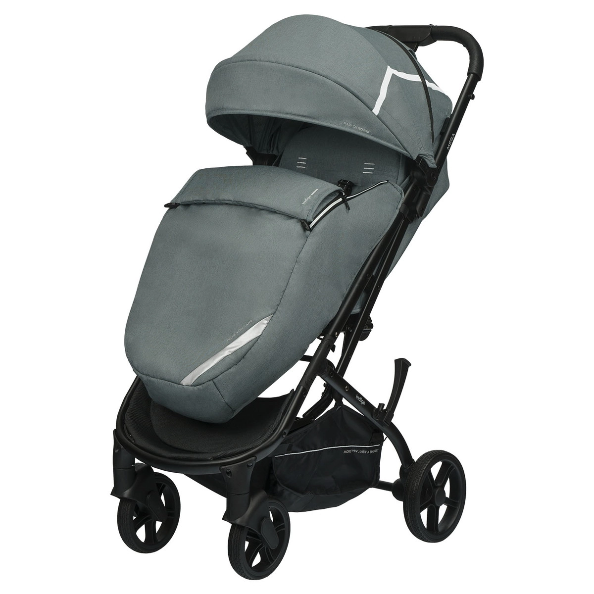 Прогулочная коляска INDIGO MEGA зеленый lxv81t8jo9jog4xh15ey7x2a6gqfxa79