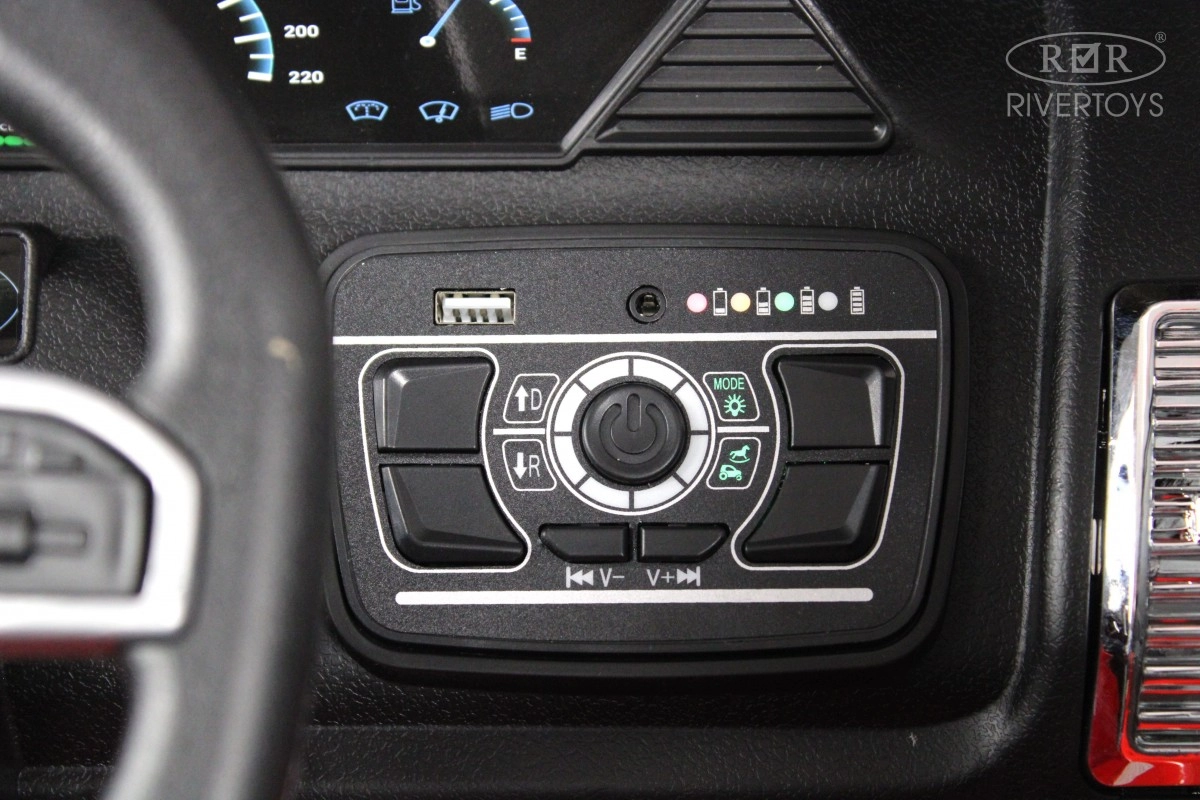 Детский электромобиль RiverToys Toyota Tundra G444GG белый fmm5xw5nn13a1493qup29efxhdve061m