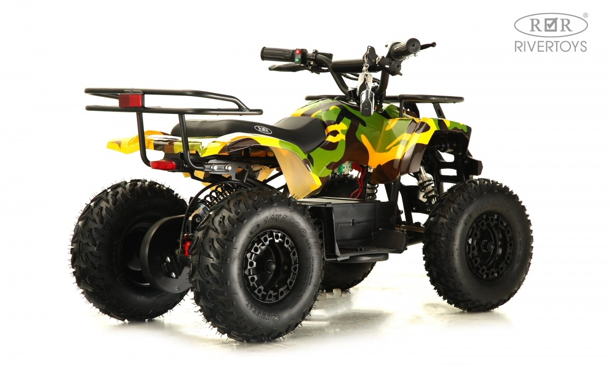 Детский электроквадроцикл RiverToys TIKI LUX желтый камуфляж p0tee009yapzq927nf0fxxqssywbprue