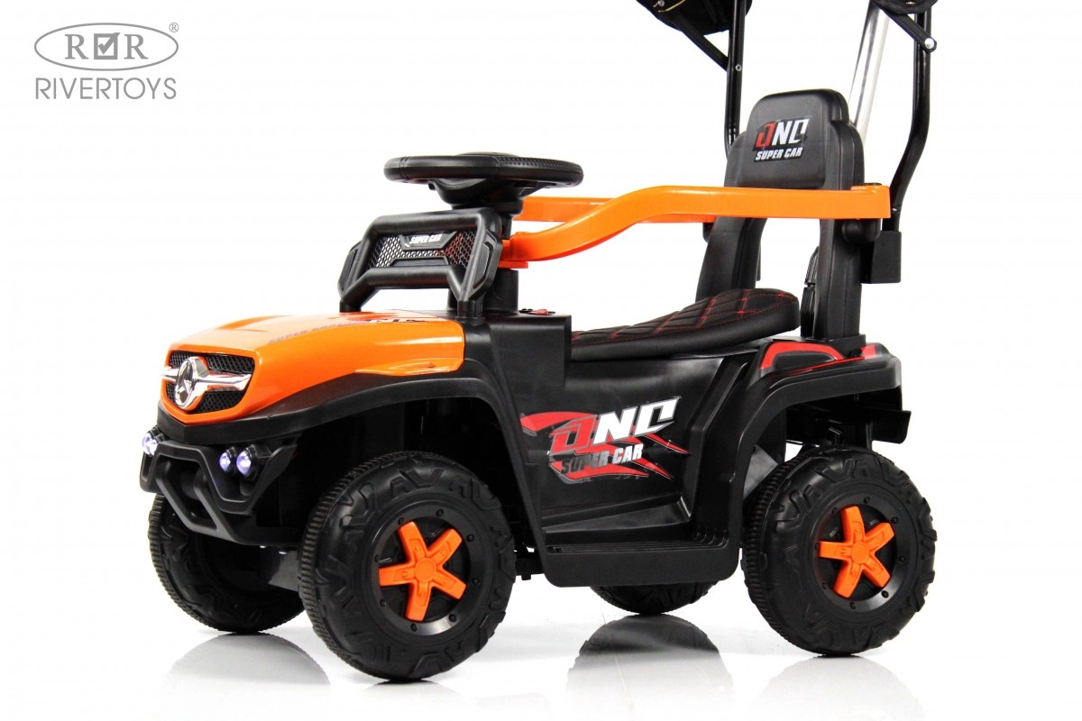 Детский электромобиль RiverToys G005GG оранжевый 6qdmcrwapw1hcvh5yba6sugja6cxaz84