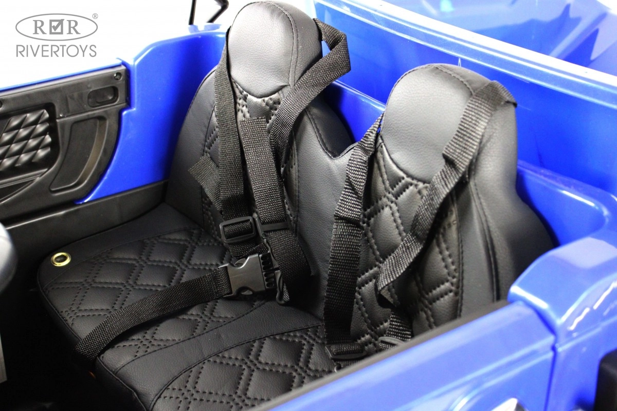 Детский электромобиль RiverToys K777AM синий 614ygcdal483o4g4zgpttfesfh9z6qxz