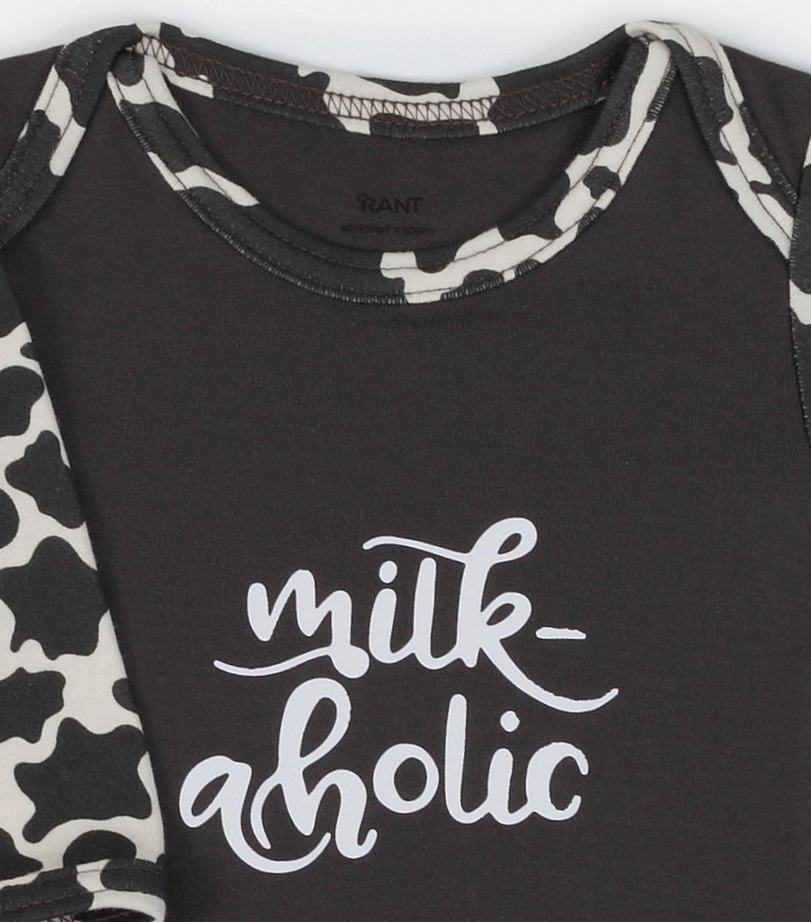 Боди Rant Milk-Aholic с длинным рукавом 6181 56 Graphite jbc2jbee24yhbjdcgqod363x2po3ma7w