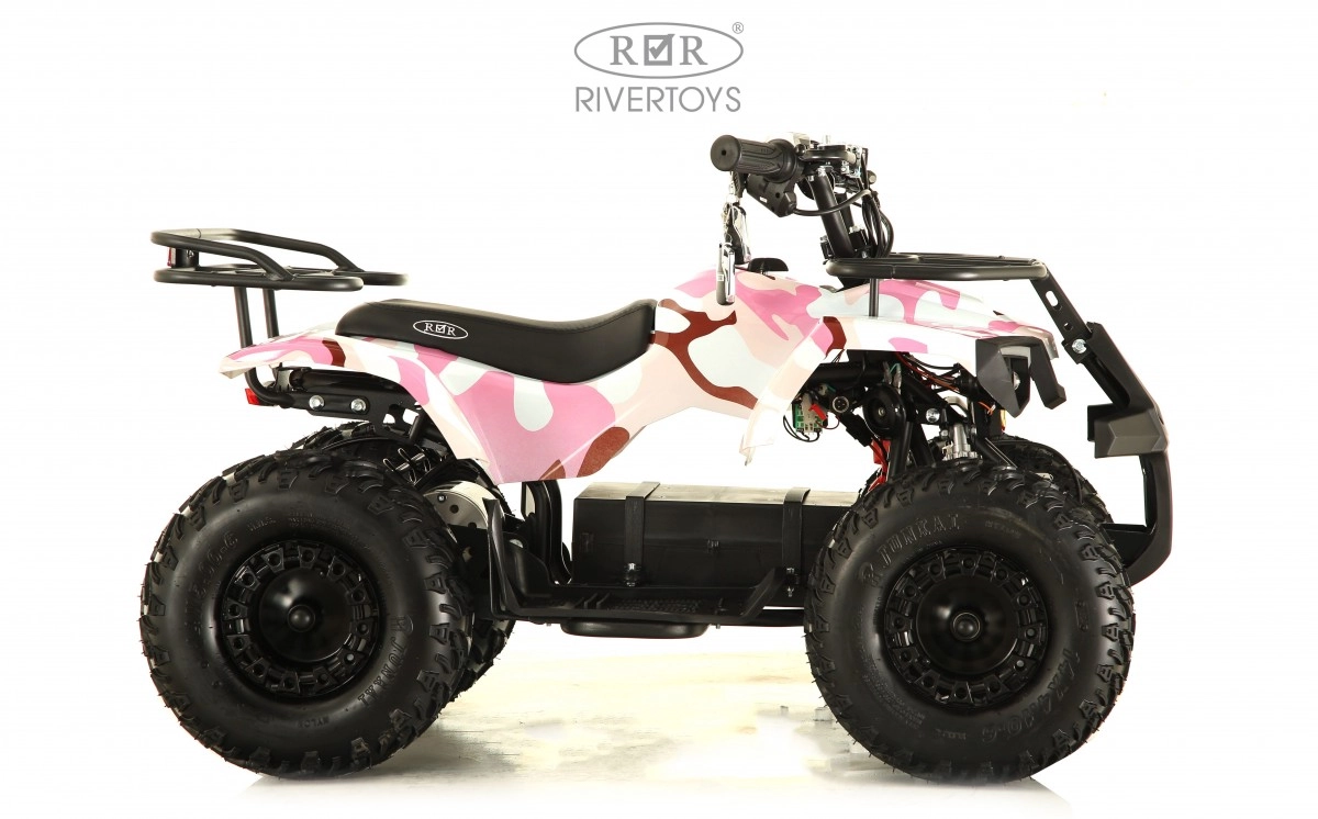 Детский электроквадроцикл RiverToys TIKI LUX розовый камуфляж ci0viayiwoot835d81gr4vu1k9wt53zv