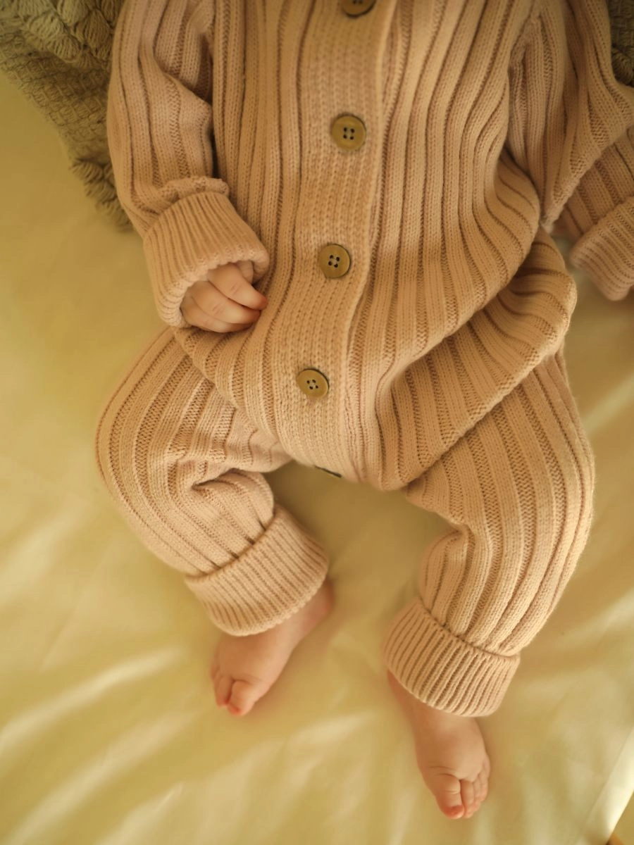 Комбинезон вязаный Little Star Лапша Ниточки Клубочки 56 пудровый 2bm8kv92to9jgvjf2bovg0of73jz0jbz