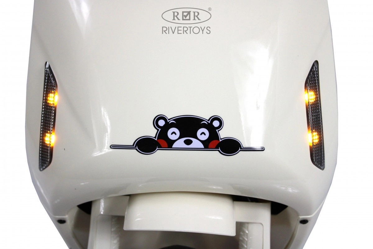 Детский электромотоцикл RiverToys Z555ZZ бежевый 73b1fqn00us71bu8a8zgy2xw5g0nl0to