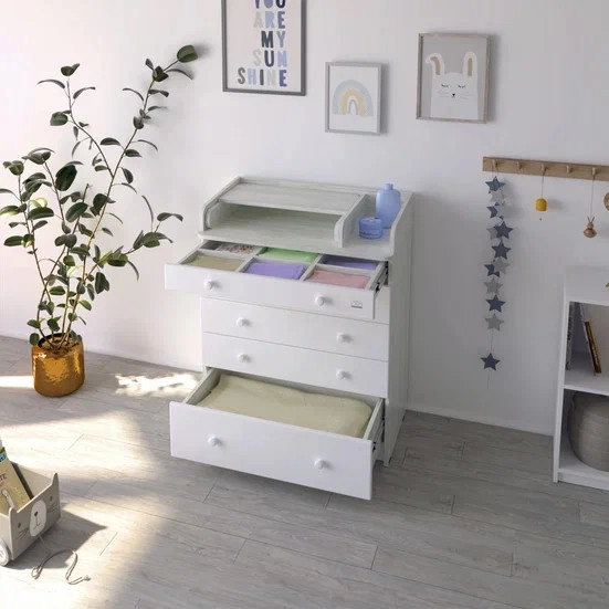 Пеленальный комод Sweet Baby Marsala Древесина белая/Белый zxhswj10v10zr0cxz385w23igkd8u4f6