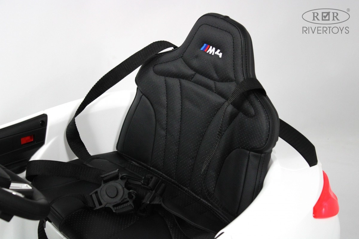 Детский электромобиль RiverToys BMW M4 A004AA белый zik17eu785ny23s9l644cm0ckac8p8t4