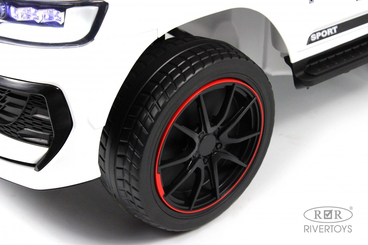 Детский электромобиль RiverToys G555GG белый i1y6r4jn8uo6go4gsqw4az3dwxubfxgo