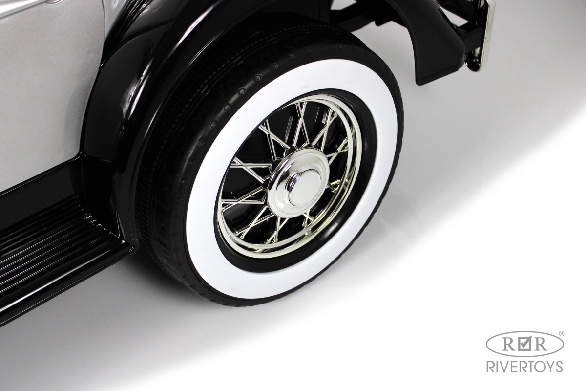 Детский электромобиль RiverToys X005XX черно-серебристый kj4p6nfrwi8t1ucujvf3olqdq63mr2eq