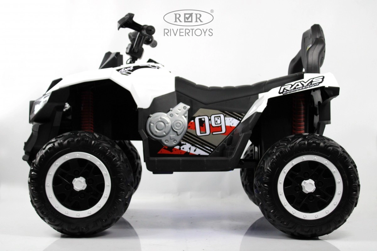 Детский электромобиль RiverToys X999XX белый guwig06w2b8tr3a0remweue7afqqflyf