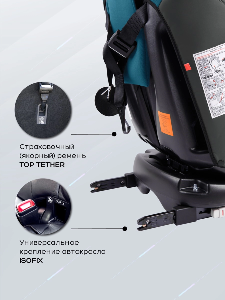 Автокресло Amarobaby Brilliant Isofix Бирюзовый hvds387xw9cwvo63fwcng0x2o8tlwf2p