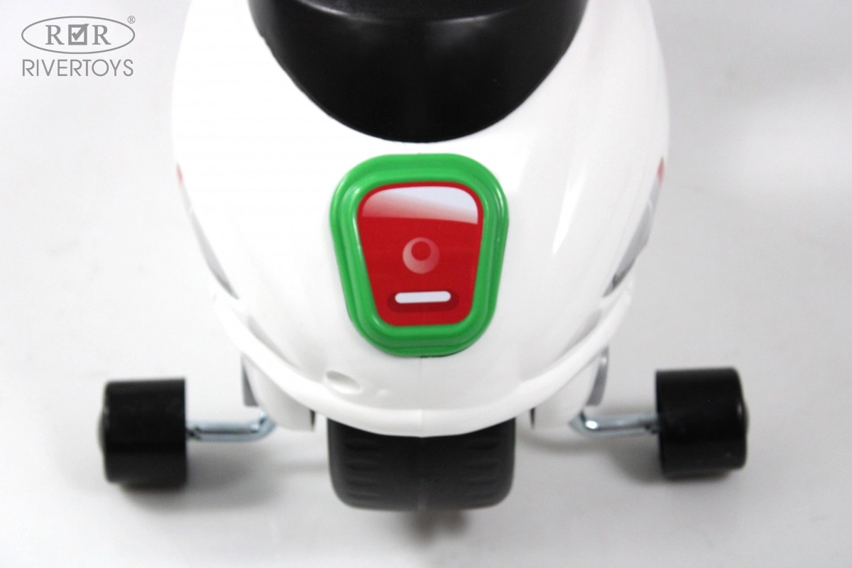 Детский толокар RiverToys G200GG белый hngj1sqs2hef3murpho9xec1r4ihh719