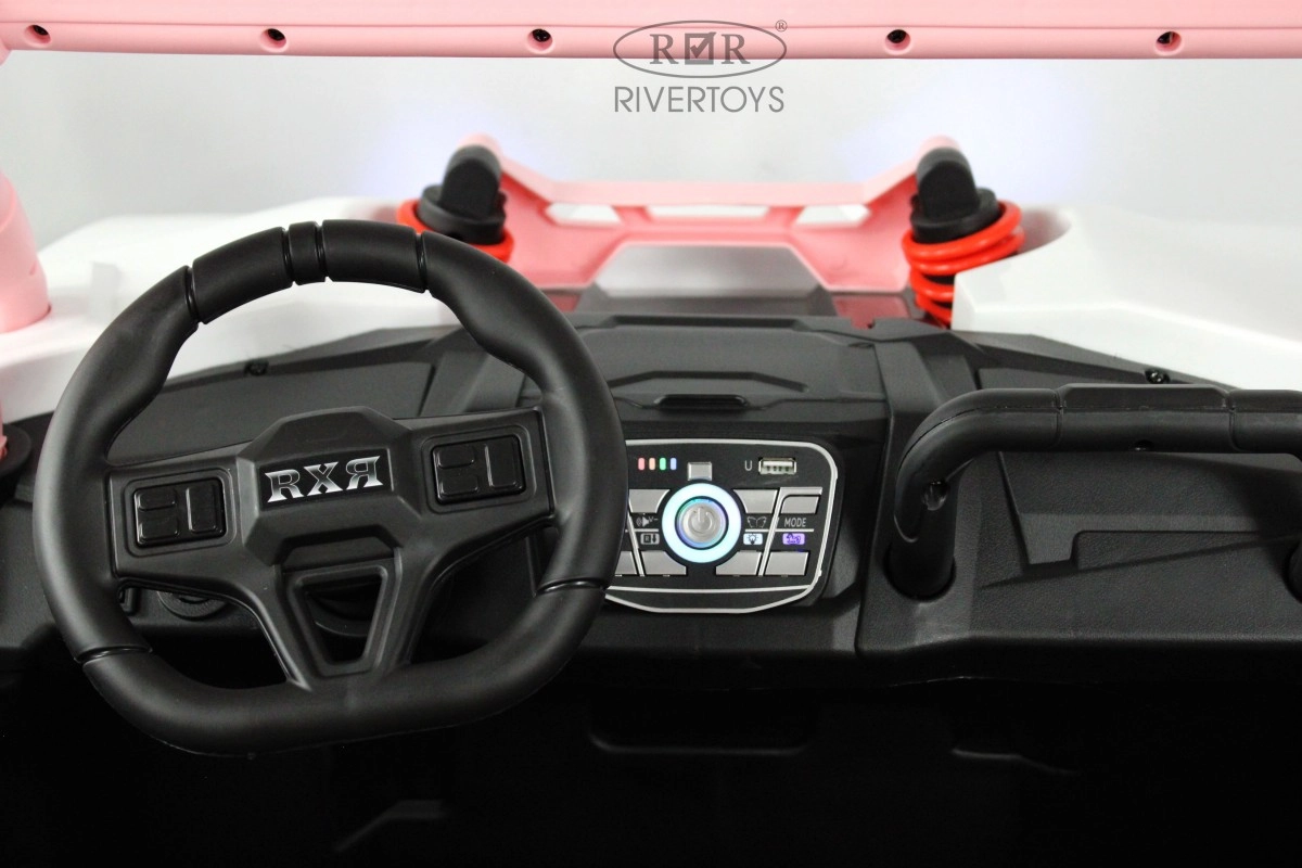 Детский электромобиль RiverToys E001EE розовый brse38fz1yjqrnfpnqx261qqi5q278f2