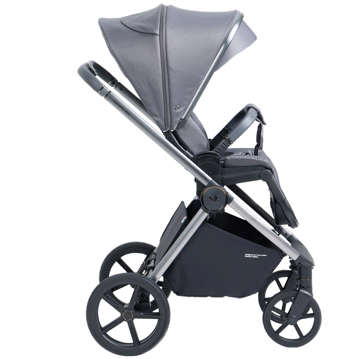 Прогулочная коляска Sweet Baby Elegante BRD Grey 54ut5ct5opr126krjpy7imng7hk1kozq