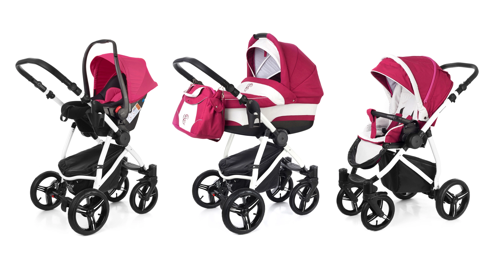 Коляска 3 в 1 Esspero Newborn Lux (шасси White) Borduex a77aa4baf8c060bc8a7d9afcd3c65fa2