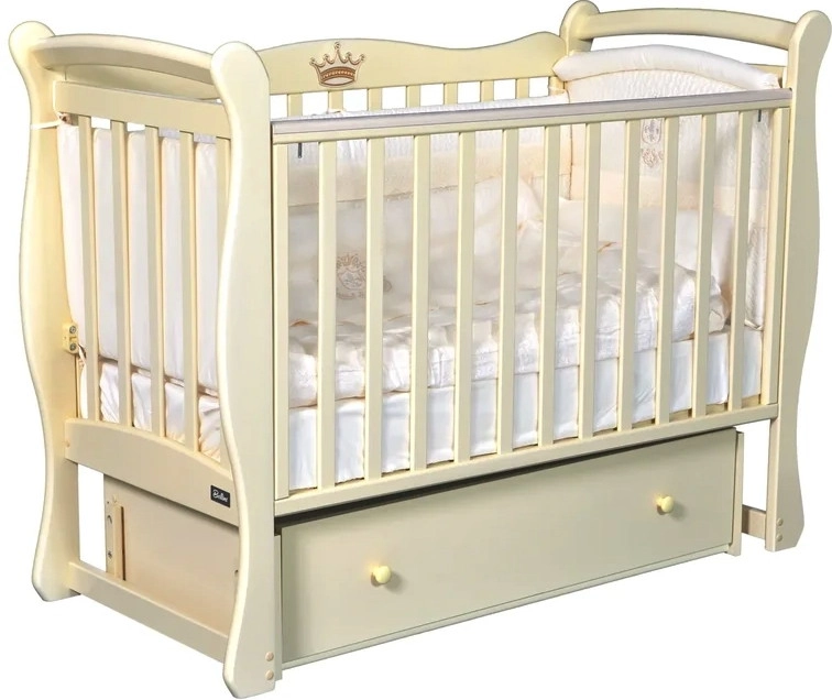 Детская кроватка Bellini Adriana (универсальный маятник) слоновая кость dqqw2ga1h73l5vg1elcjidldpacfa5pw