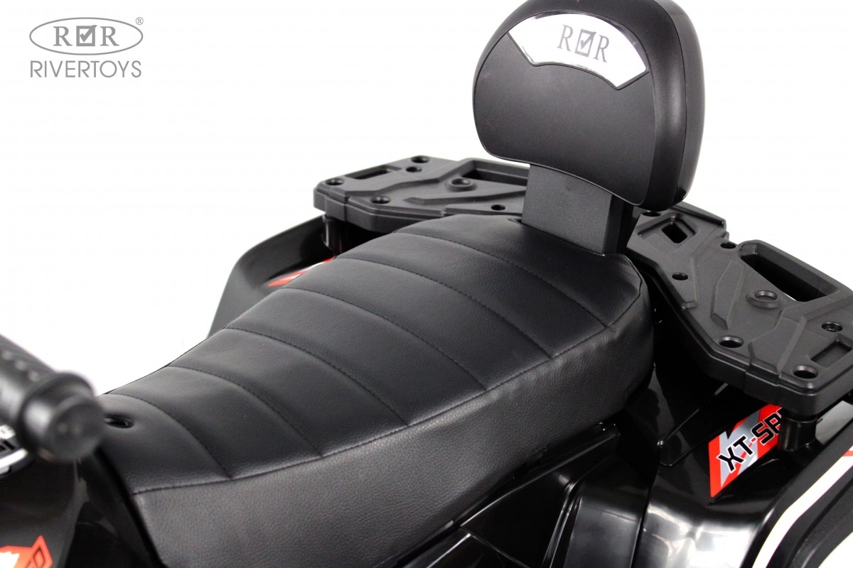 Детский квадроцикл RiverToys T001TT 4WD черный r9zaoax9vfyub4u0pyobhq6yrbzss3ns