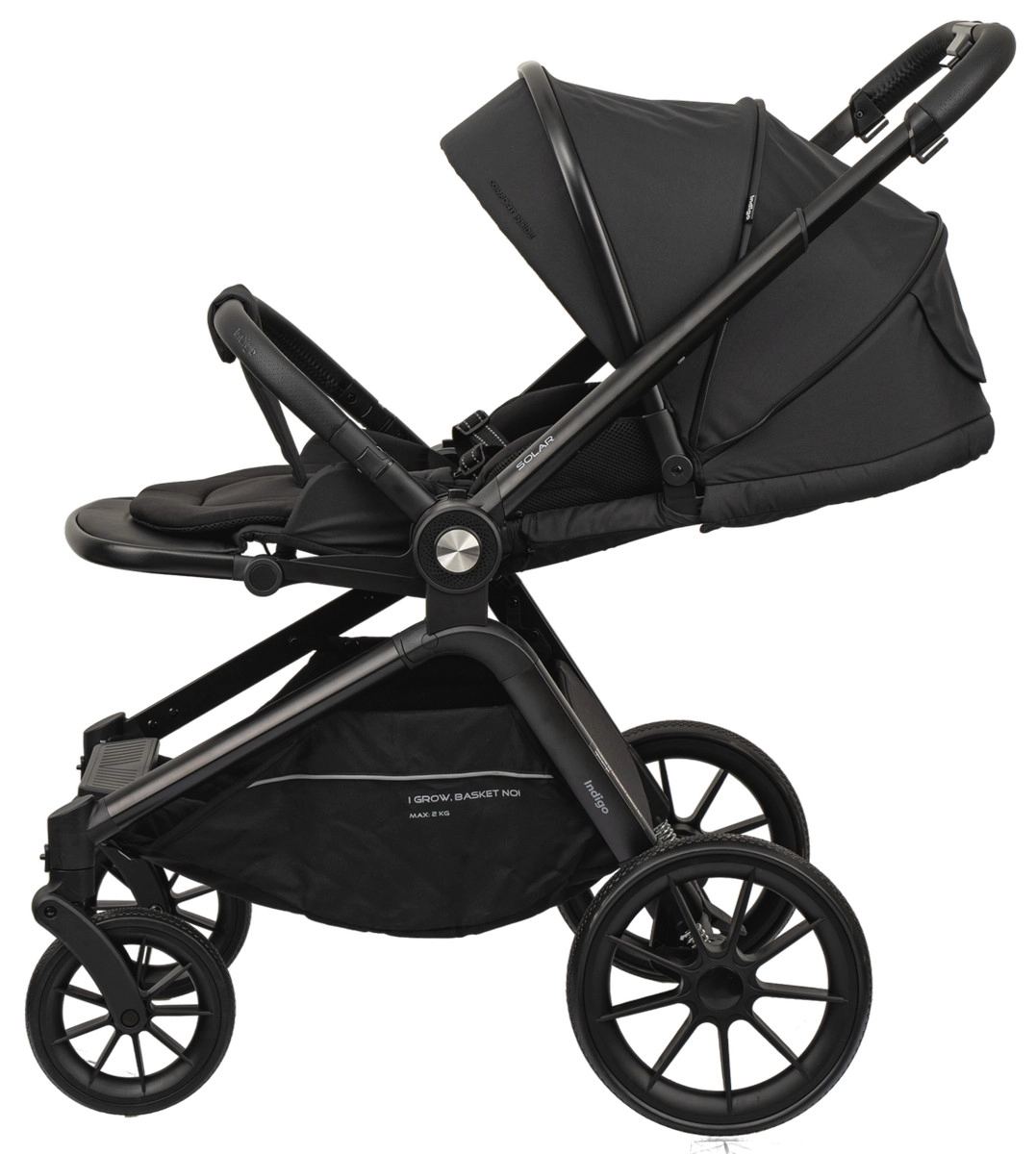 Детская коляска Indigo Solar 2 в 1 черный dgb3z12wpf1t01eh7iqfw00ni5q71gmm