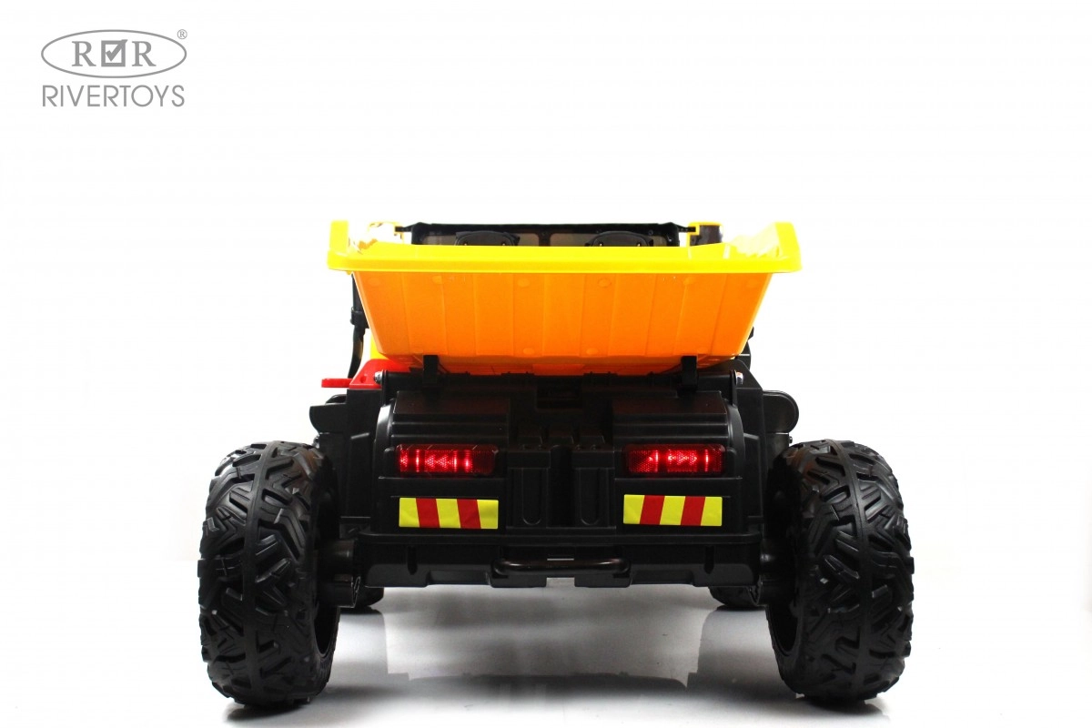 Детский электромобиль RiverToys K777AM желтый y8nmk11be3pumim0b2ektcl136gjtuvx