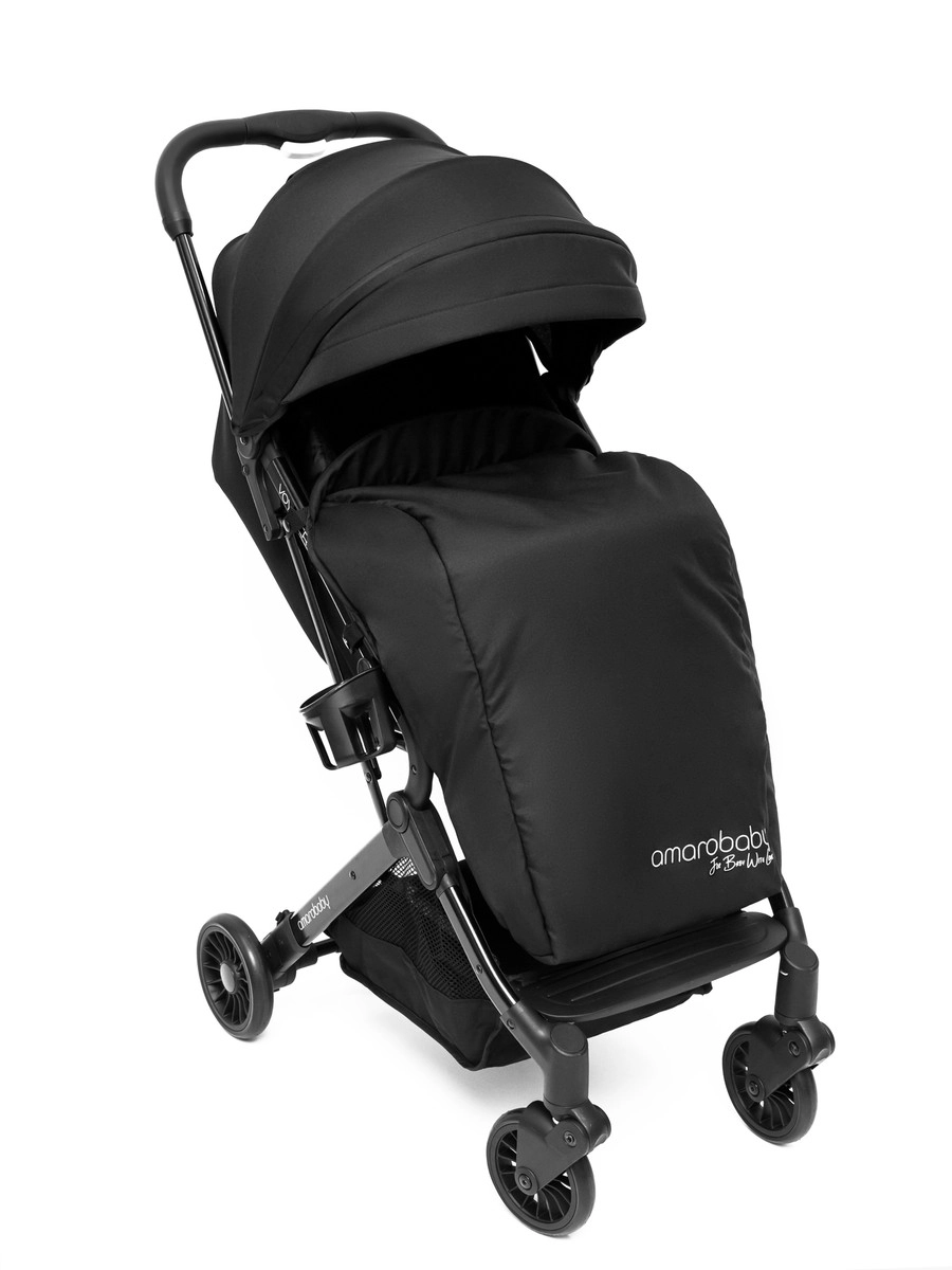 Прогулочная коляска Amarobaby Voyager Черный jaoatoos1jlchhxvgd63hhz555b0k5ci