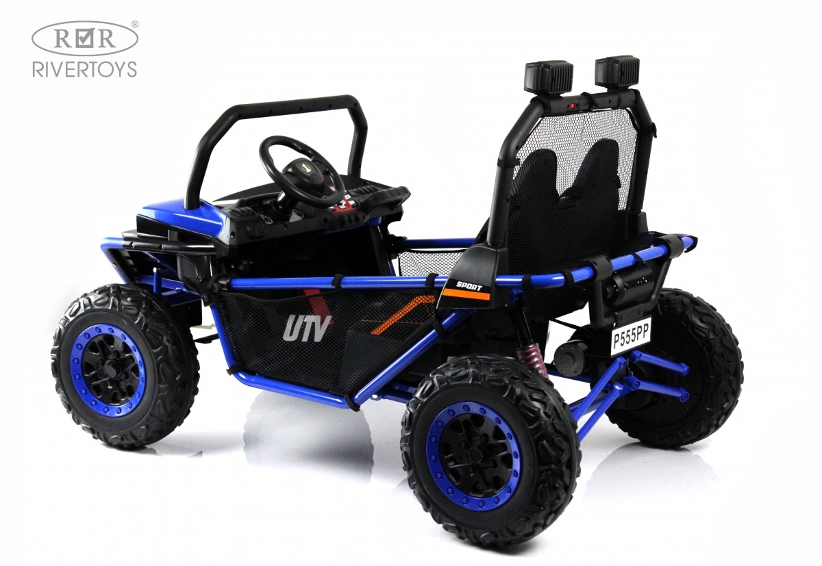 Детский электромобиль RiverToys P555PP темно-синий 91t66z2xox7mhlui8381nlyi4xuaztqd