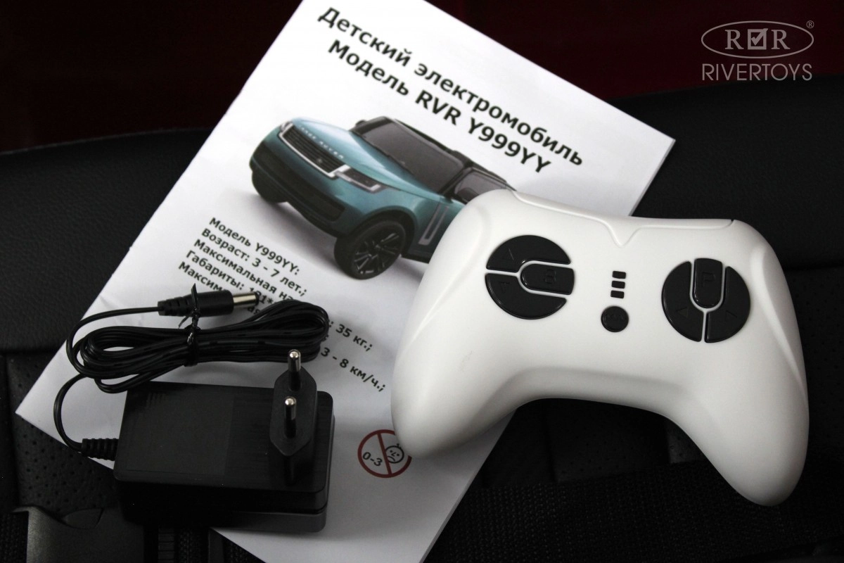 Детский электромобиль RiverToys Y999YY белый m2awmqa56vn4airykuw5amfvia20fnvo