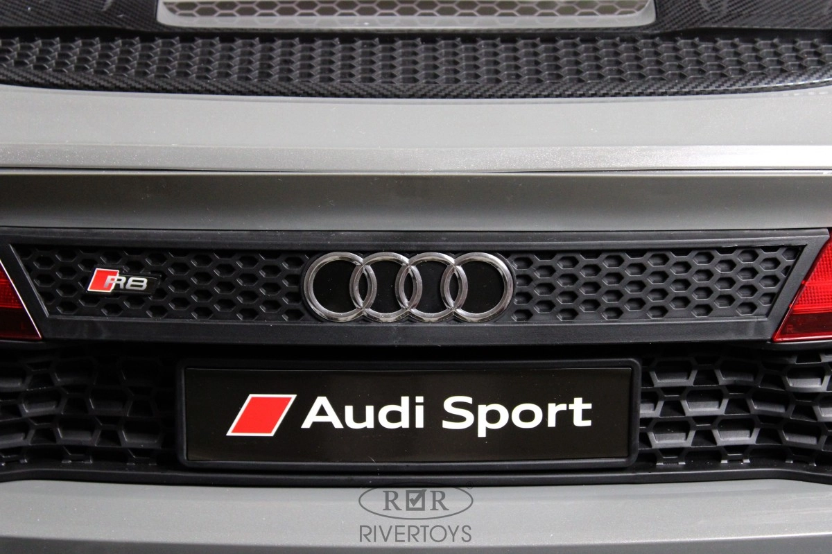 Детский электромобиль RiverToys AUDI R8 M333MM серый jdv4qz0gsod2koce2duak33r9x7rucyw