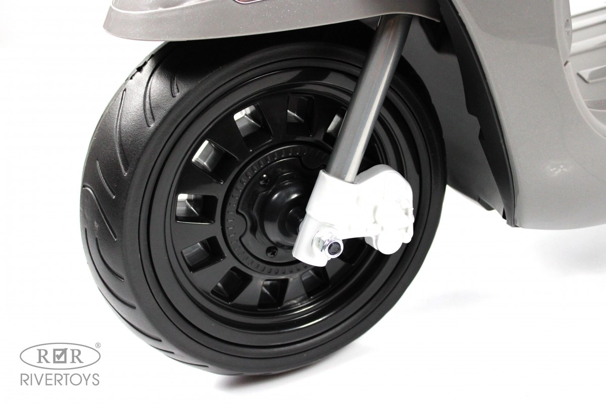 Детский электромотоцикл RiverToys Z222ZZ серый pbydqs9fj6fhtobfd5wtr0j2zztx0d26