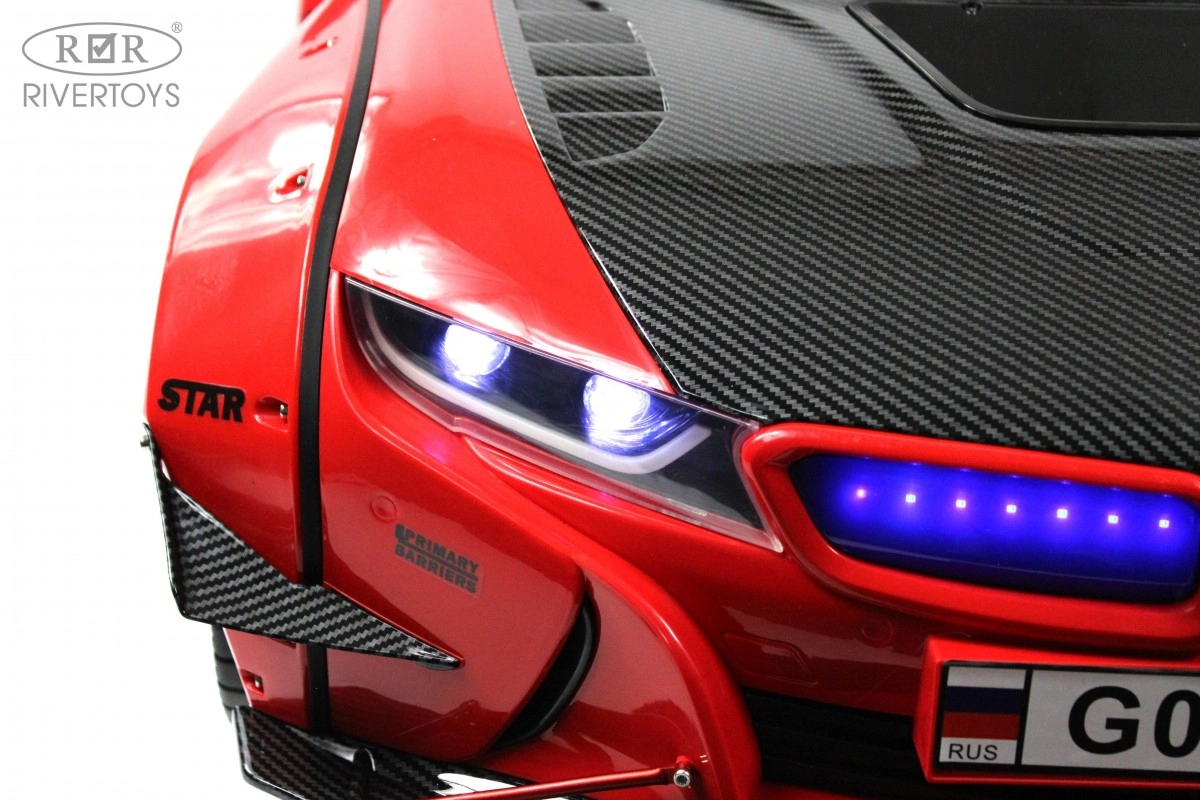 Детский электромобиль RiverToys G007GG красный psingm046unzut2y93fqfrpigml3htr9