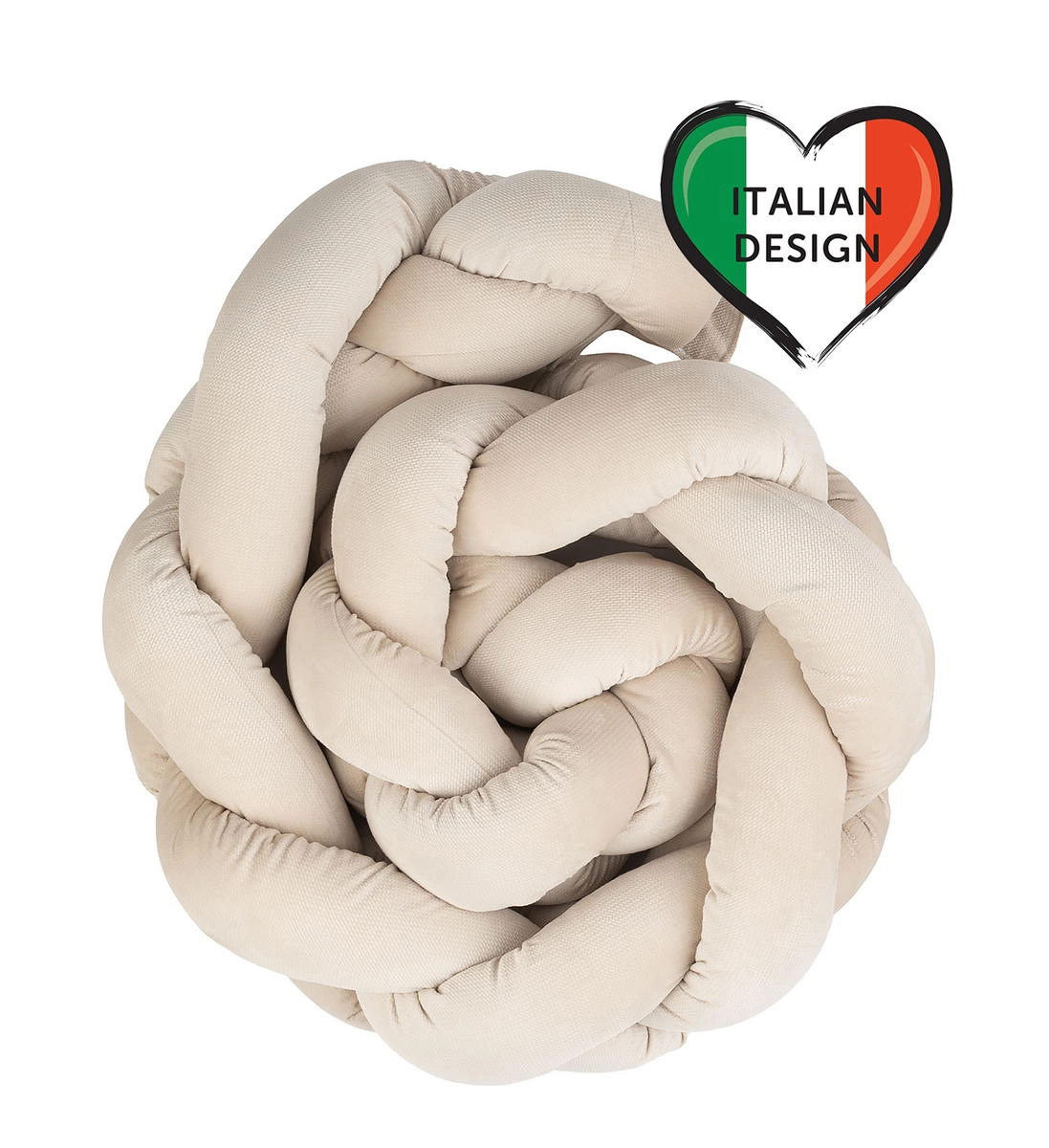 Бампер-коса в кроватку Lepre Velour 210 см Бежевый sr6d3dk2bgy0mebwlw71kgpjyf6anvmz