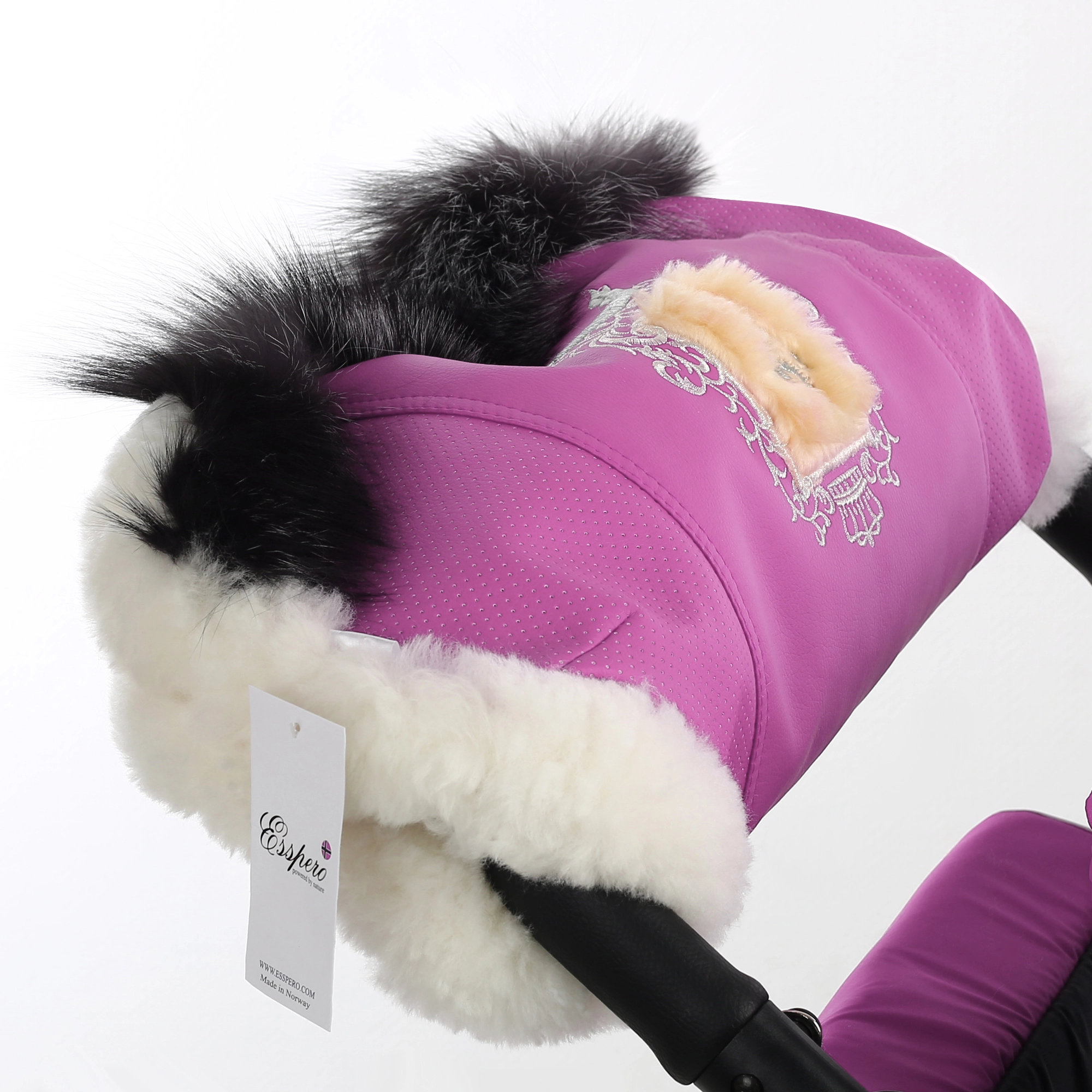 Муфта для рук на коляску Esspero Amato (Pink)