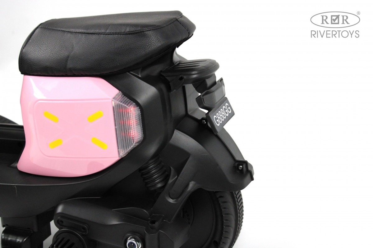 Детский электромобиль RiverToys G888GG розовый 0wcj49lhystk3k1wiuadclmqjsbwsm7j