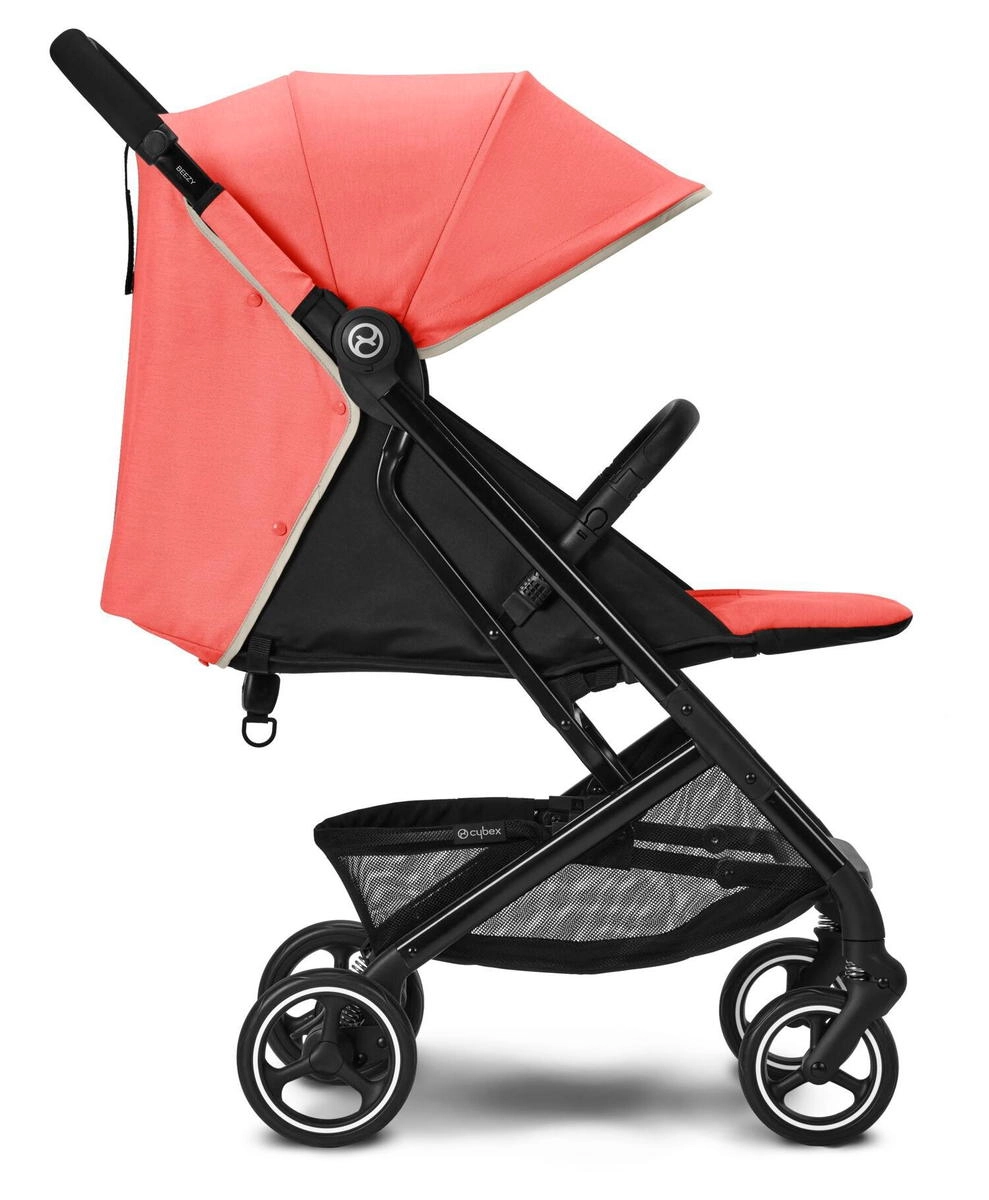 Прогулочная коляска Cybex Beezy Hibiscus Red с дождевиком и бампером 3b0xna3w9vlka949tigzdqtsea01ds9w