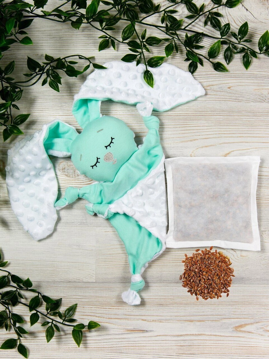 Комфортер-грелка AmaroBaby Flax Love мята 6zd1ptxvrcydbjoufi0tbezu60ob7yjy