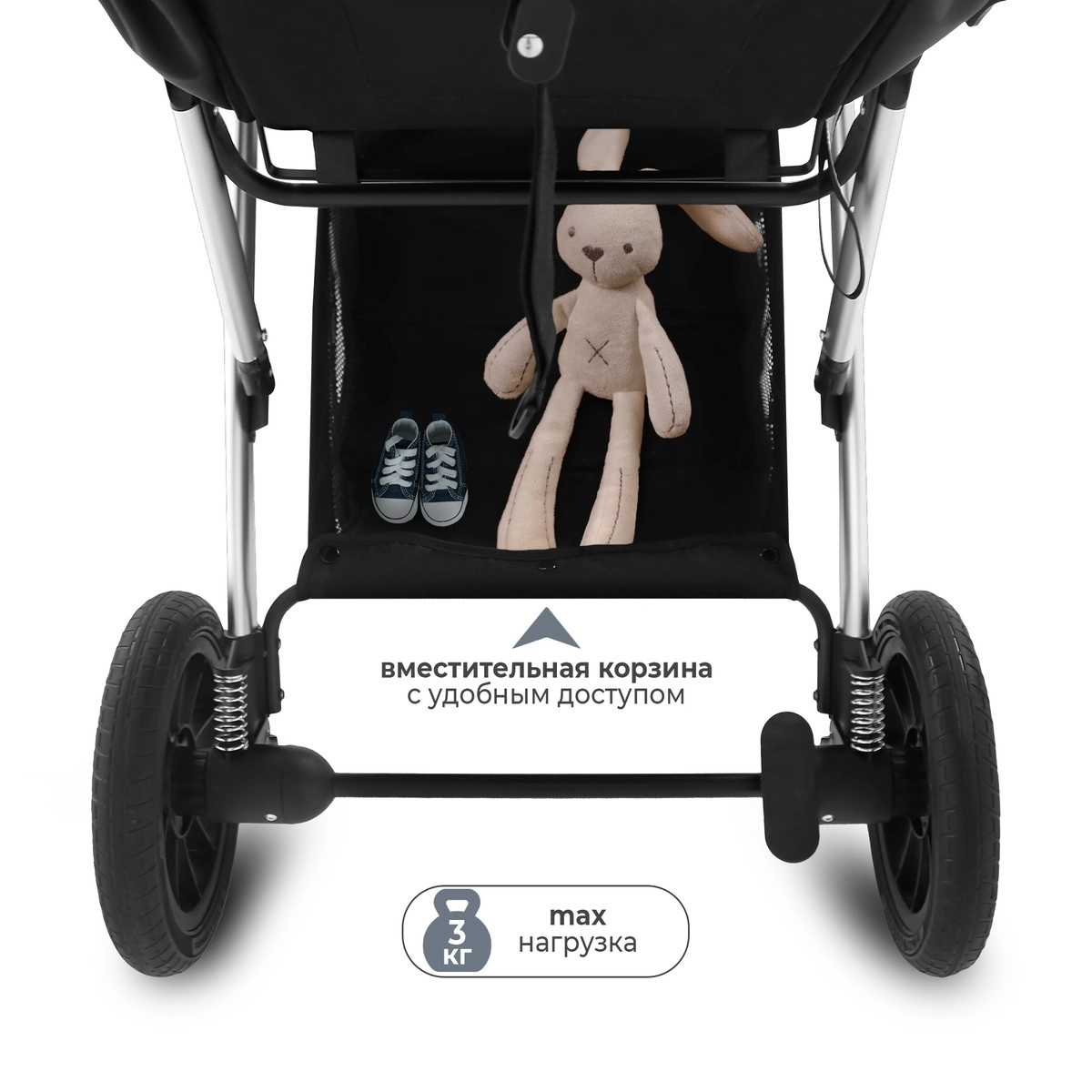 Коляска-трансформер 2 в 1 Sweet Baby Optima Black t34ruozywa876r1pjv85qwcuoitnrlsq