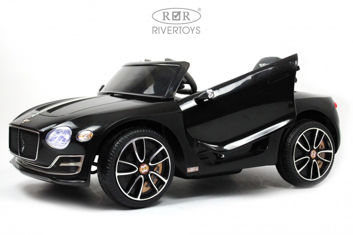 Детский электромобиль RiverToys BENTLEY-EXP12 (JE1166) с дистанционным управлением Черный dtxndj3u1cnjr6uz0dqdf8nx5720y010