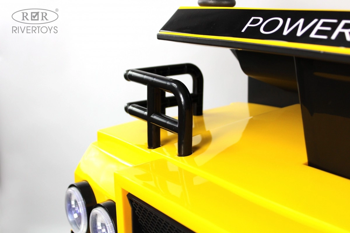 Детский электромобиль RiverToys K111AM жёлтый jkrnv18okc8z1kbcjki2lfvk94e46b28