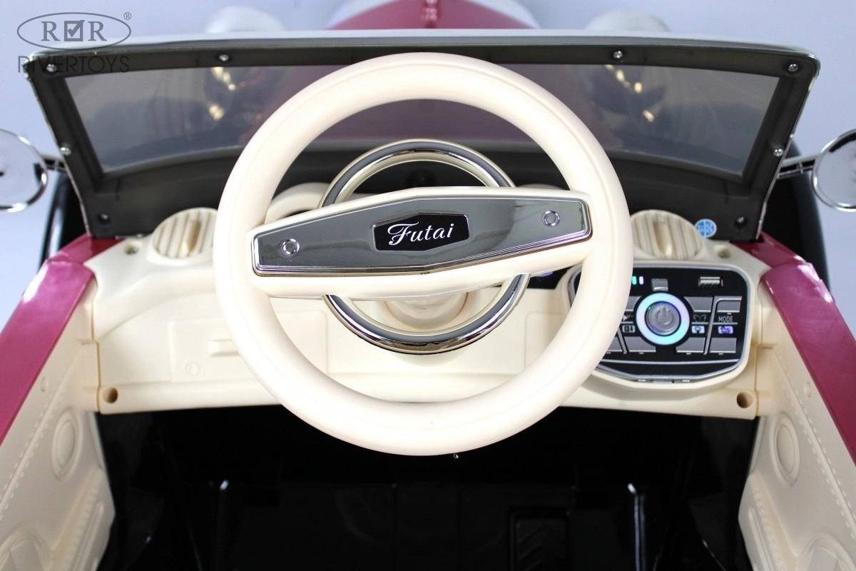 Детский электромобиль RiverToys X005XX черно-розовый chz9vwnxzkkzr4lg4zdy2vgmfuz67ve7