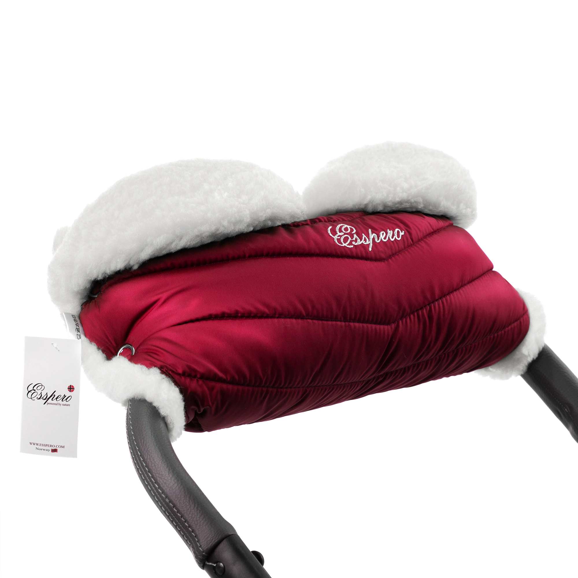 Муфта для рук на коляску Esspero Cosy White (Ruby)