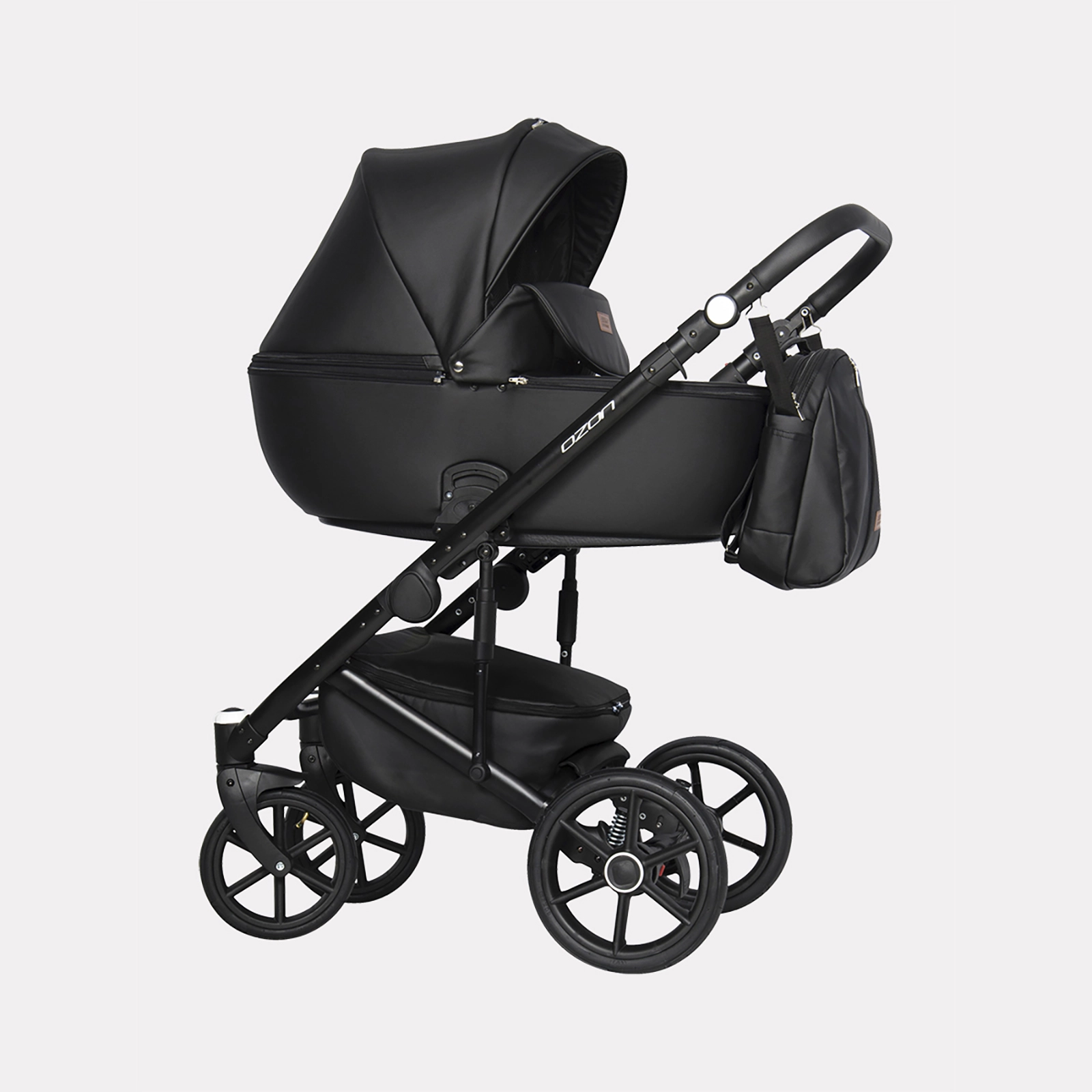 Коляска 2 в 1 RIKO BASIC OZON 06 черный 108134877-kolyaska-2-v-1-riko-basic-ozon-06-chernii