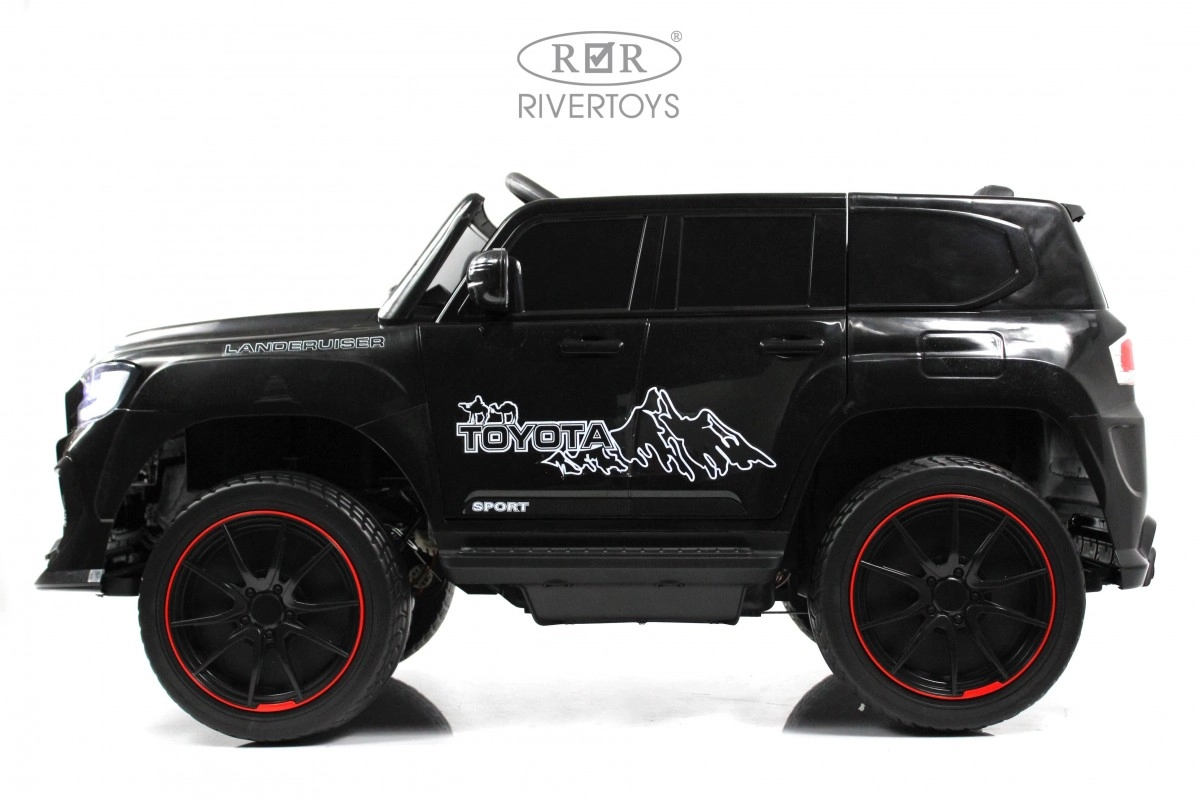 Детский электромобиль RiverToys G555GG черный grxoy0n9c0m6kp4hybnze1qfhmq0nqg7