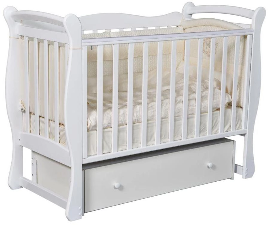 Детская кроватка АНТЕЛ Julia 1 УМ  Белый sn35zs0x91z92xbwjh2mppcqwo47xuly