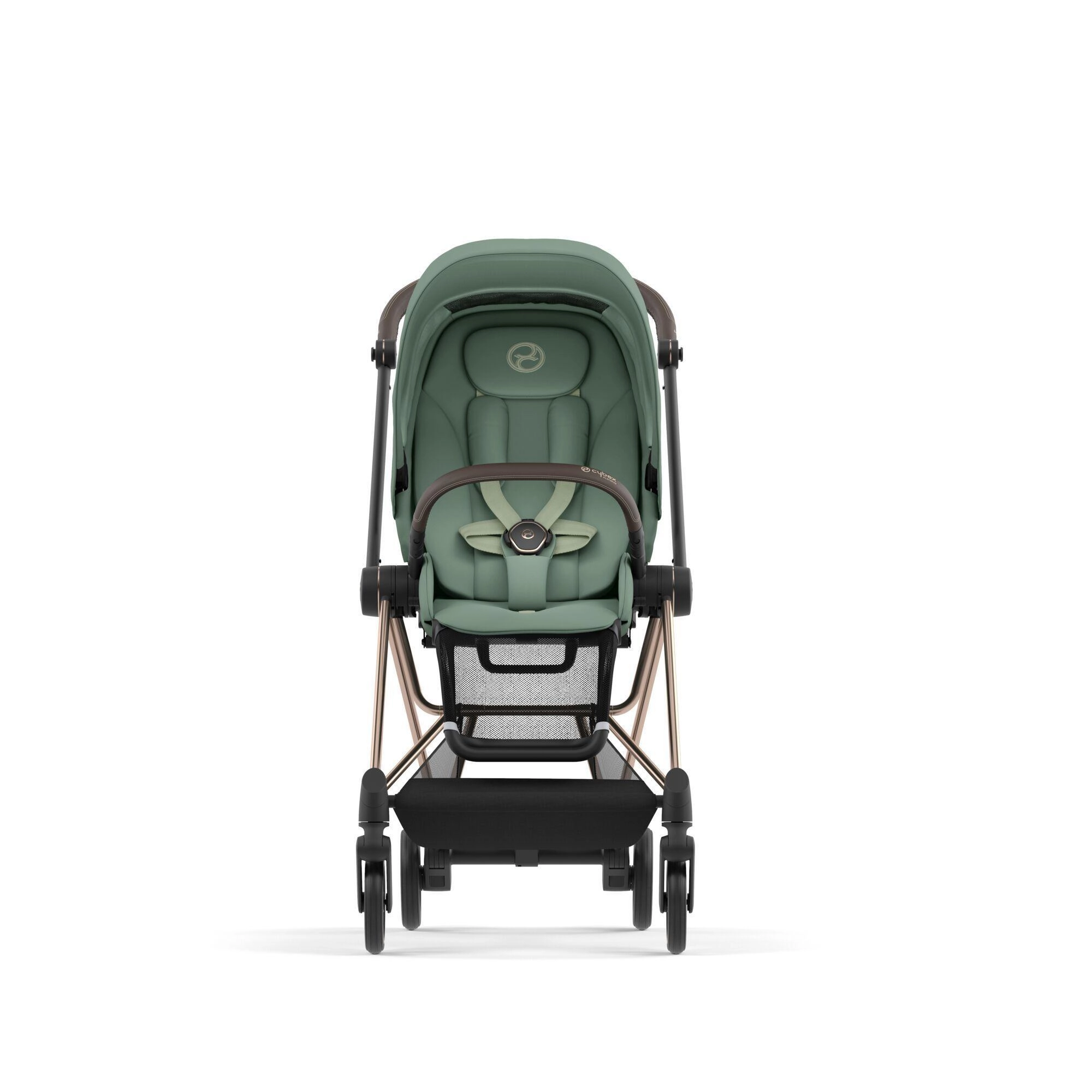 Cybex Mios V3 прогулочная коляска Leaf Green, Rose Gold доп3