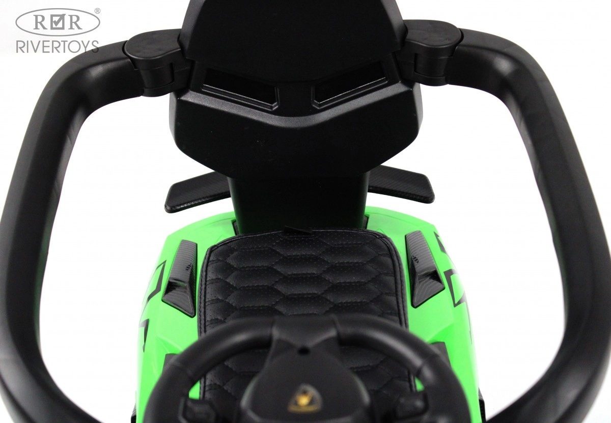 Детский толокар RiverToys M555MM-H зеленый dlepyf00s802p27szzcjzlpeklasdw6a