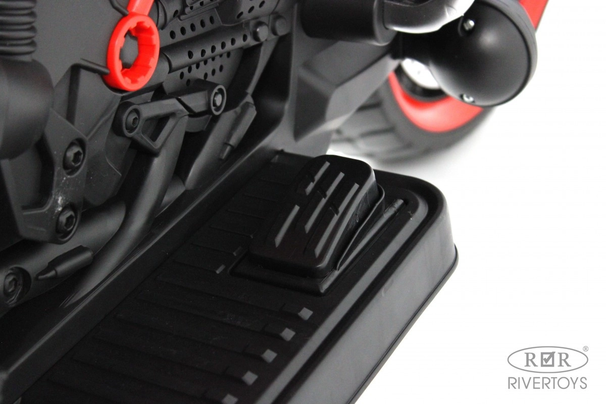 Детский электромотоцикл RiverToys М009БХ красный kdamqfvuydkjxr178p2l0c0cut4c6i6z