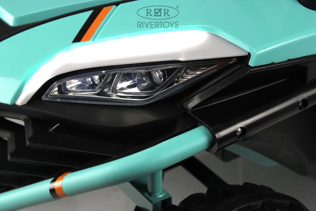 Детский электромобиль RiverToys P555PP светло-зеленый saxofezr9m3ar48bcesy0d6woyq4q39v