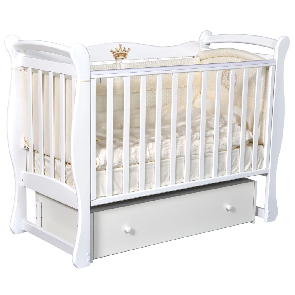 Детская кроватка КЕДР Viola 1 УМ Белый 9wx2fx63nxpqlafrffb0vunw5yb4yq4g